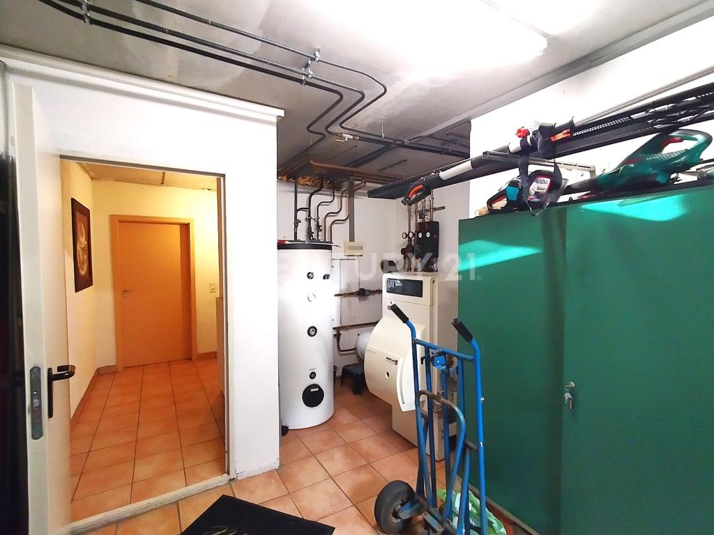 Die Waschküche im Kellergeschoss