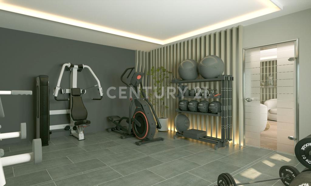 Gym Einliegerwohnung Visualisiert