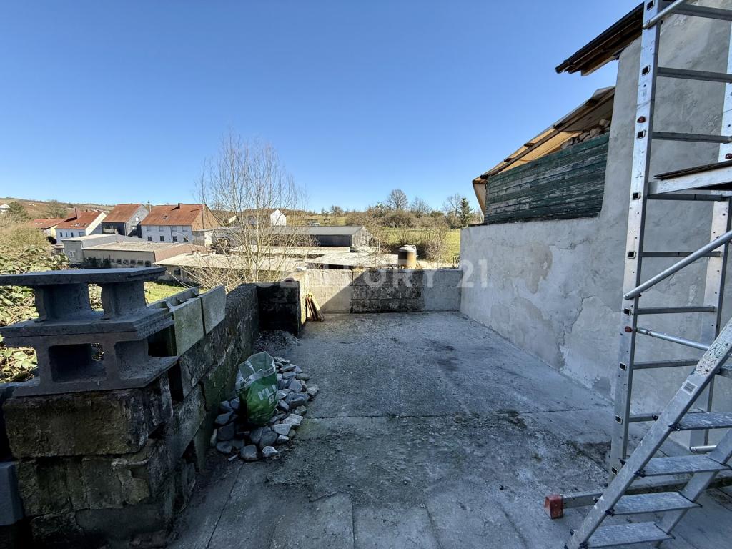 schöner Ausblick auf umliegende Felder