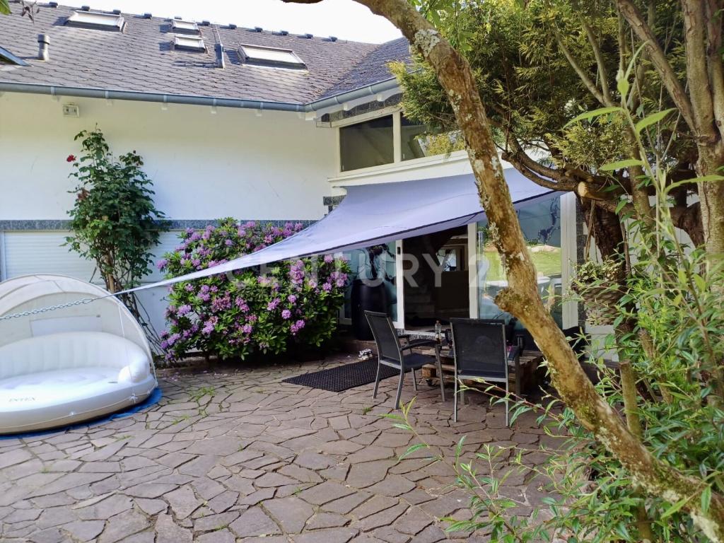 riesige Terrasse
