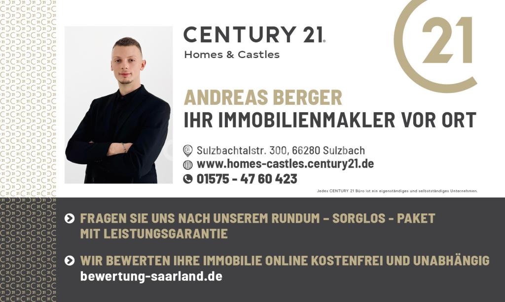 Andreas Berger ist Ihr Ansprechpartner für diese Immobilie