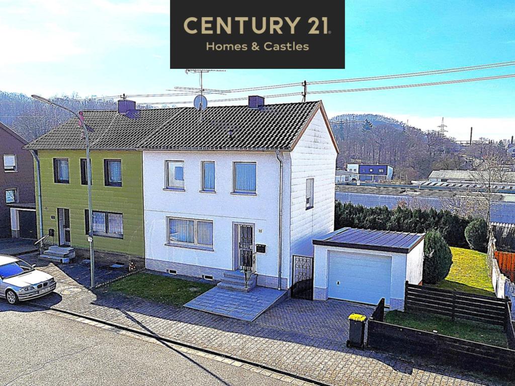 Frontansicht des Hauses 