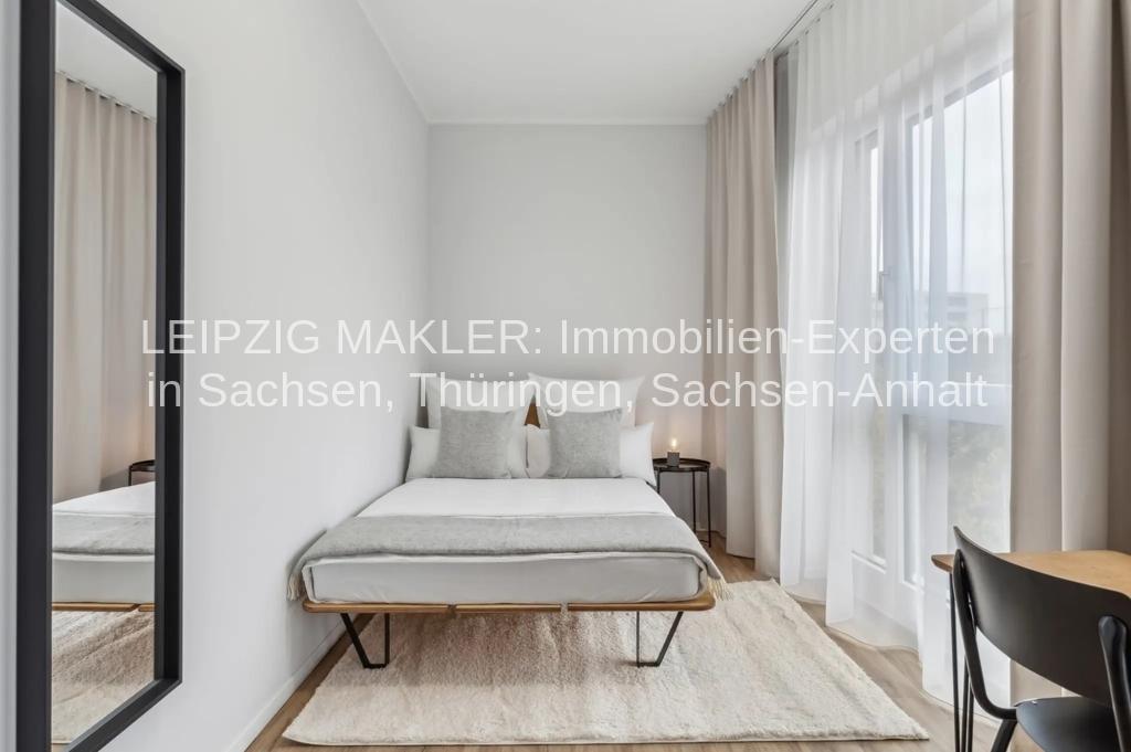 Modernes, voll möbliertes Studio mit allem inklusive im Zentrum von Leipzig - Wohnen auf Zeit - Photo 1
