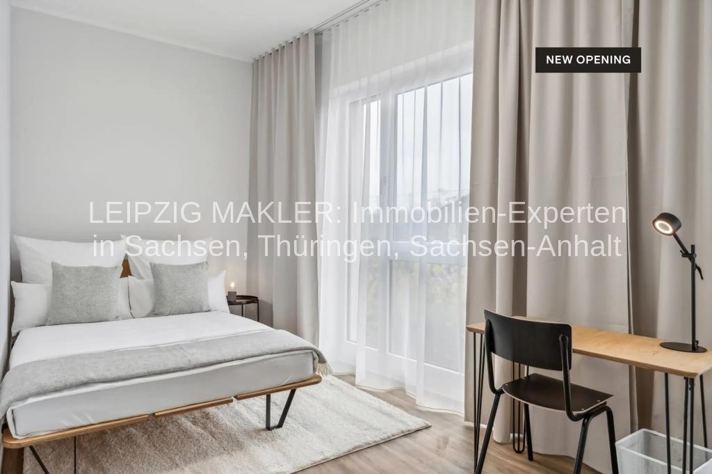 Modernes, voll möbliertes Studio mit allem inklusive im Zentrum von Leipzig - Wohnen auf Zeit - Photo 4