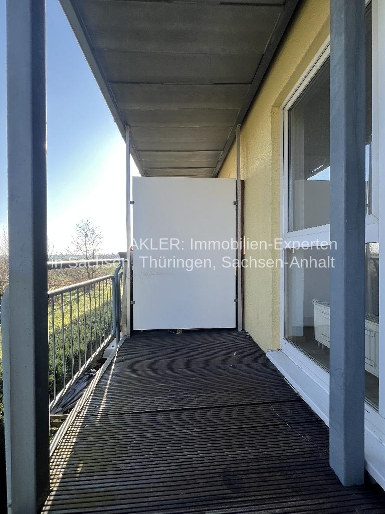 ZU VERMIETEN: 2-Zimmerwohnung mit Balkon - Am Turnplatz 7, Leipzig OT Burghausen - Photo 5