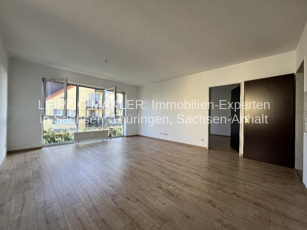 ZU VERMIETEN: 2-Zimmerwohnung mit Balkon - Am Turnplatz 7, Leipzig OT Burghausen - Photo 1