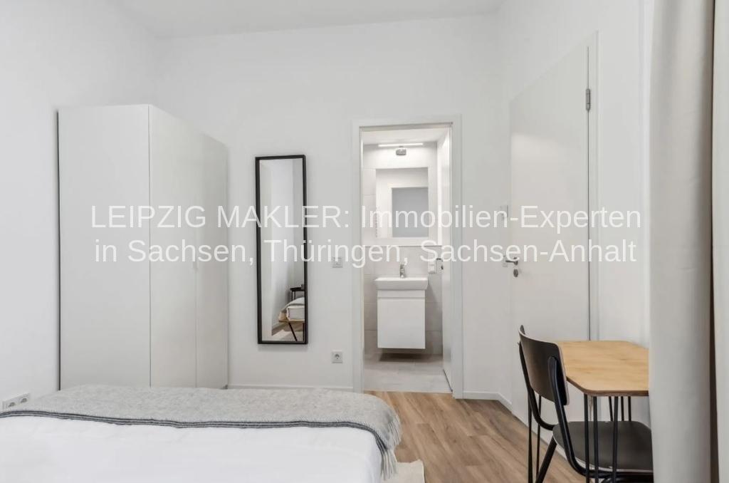 Modernes 2 Zimmer Apartment im Zentrum von Leipzig mit jeweils eigenem Badezimmer - All-Inclusive - Photo 4