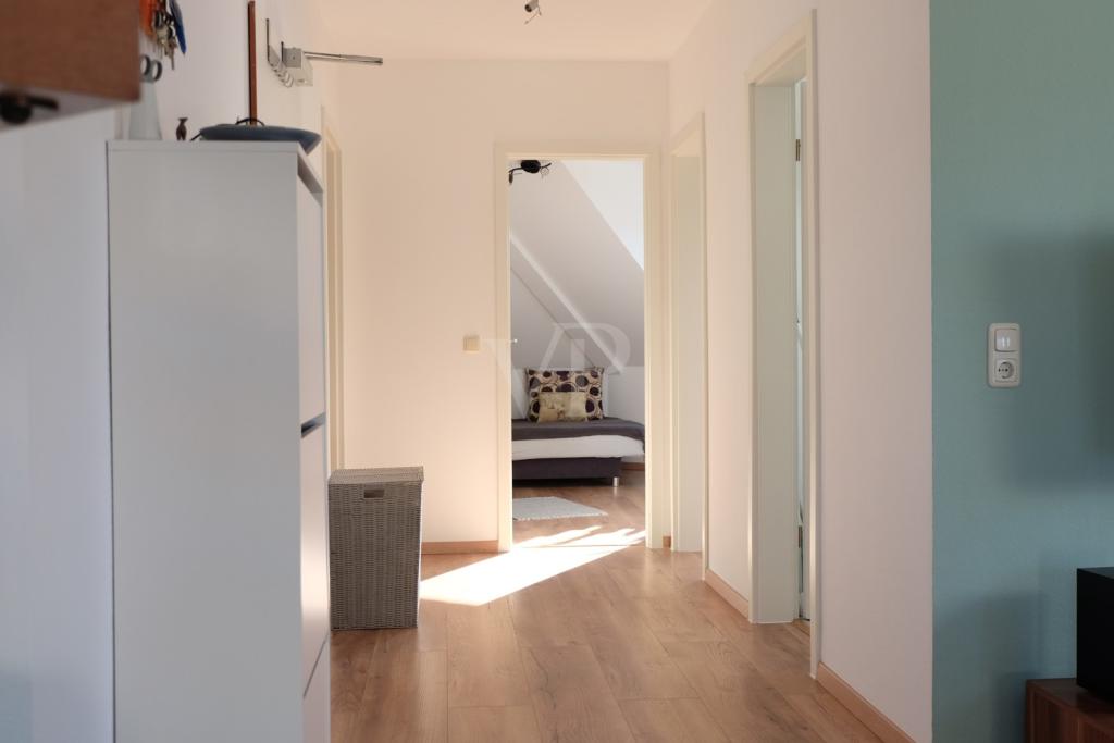 lichtdurchfluteter Eingangsbereich