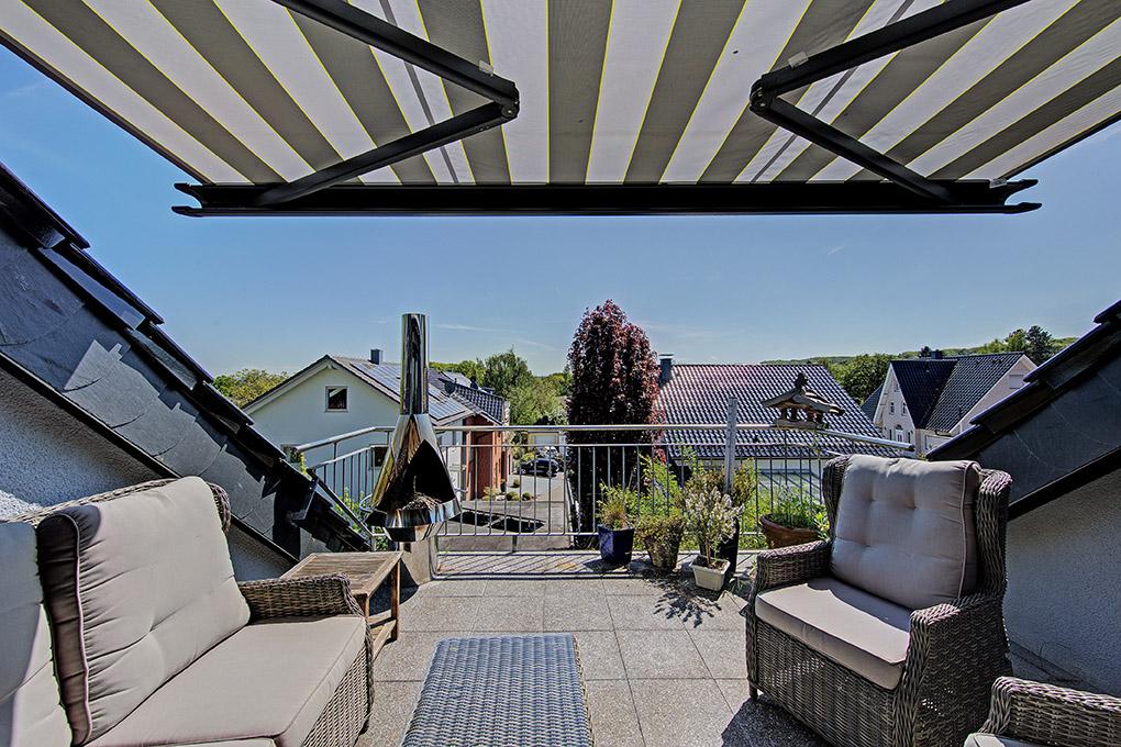 Herrliche Dachterrasse