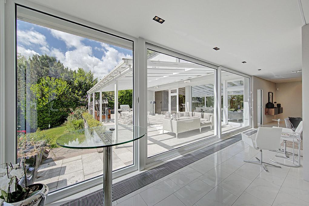 Blick auf die Terrasse