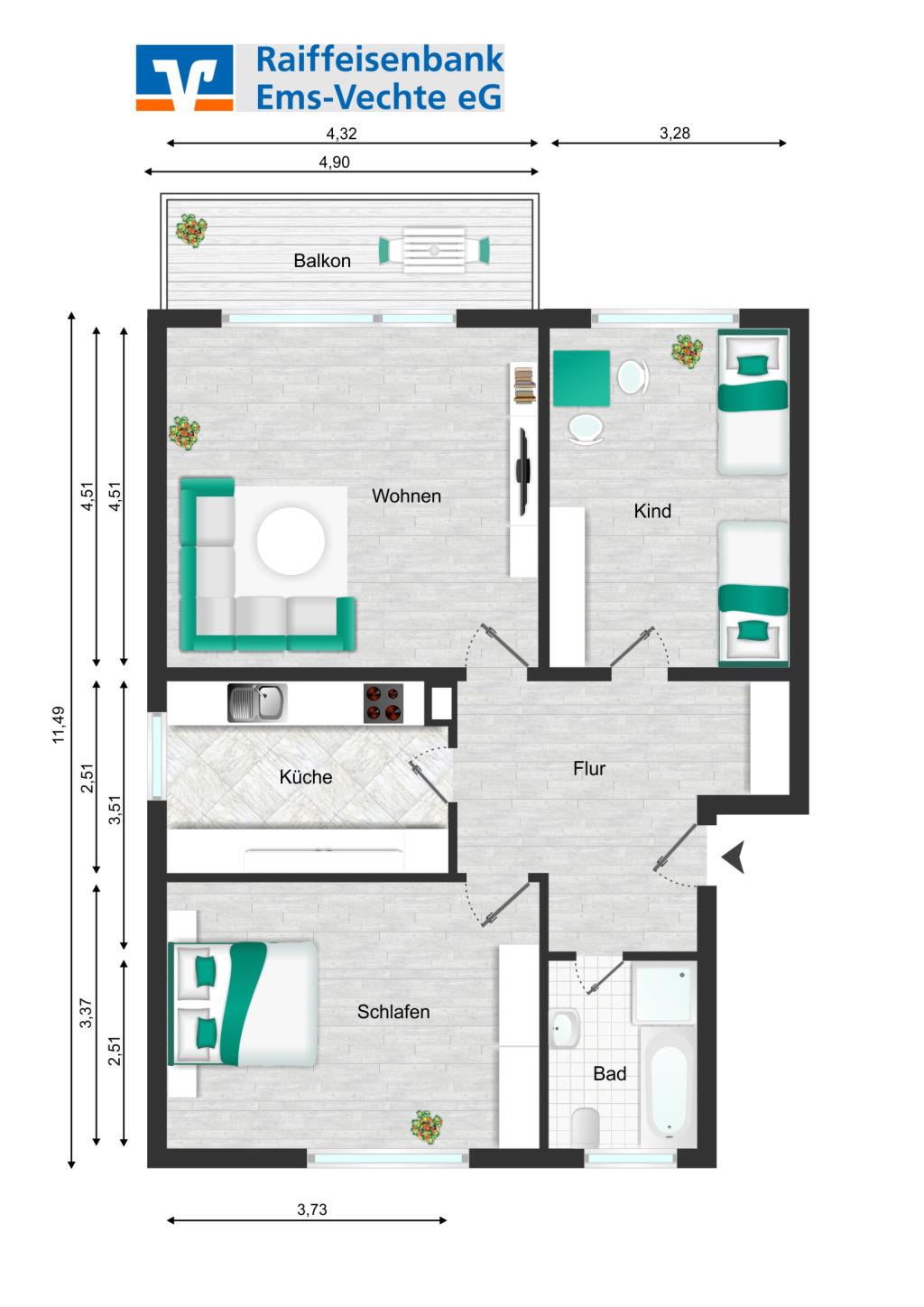 Grundriss EG