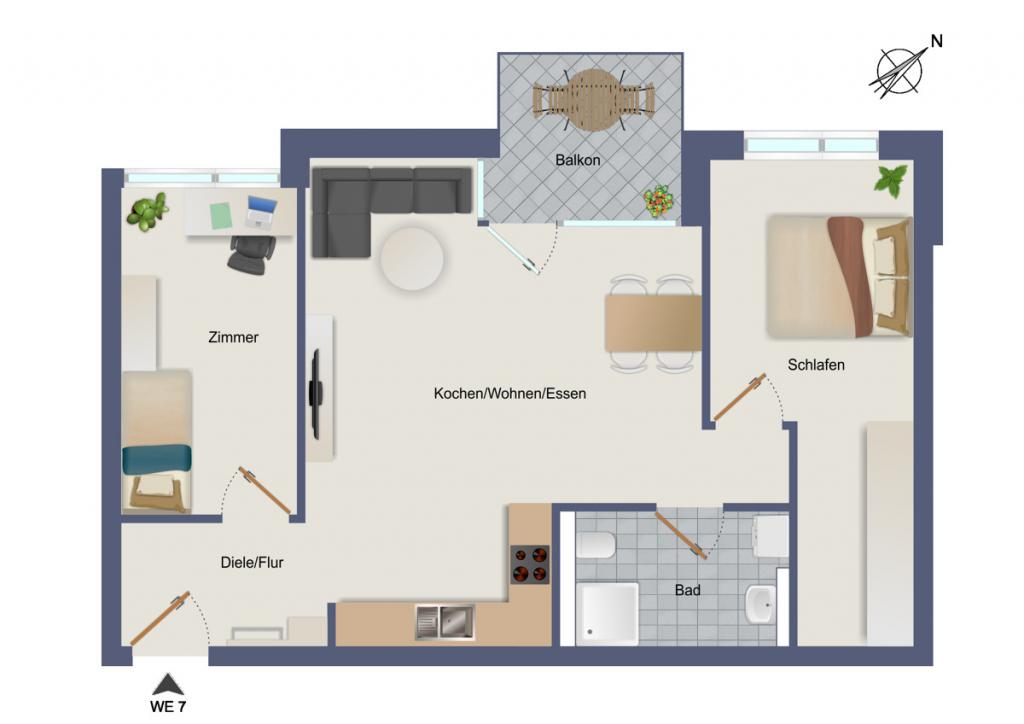 Wohnung-Nr. 7