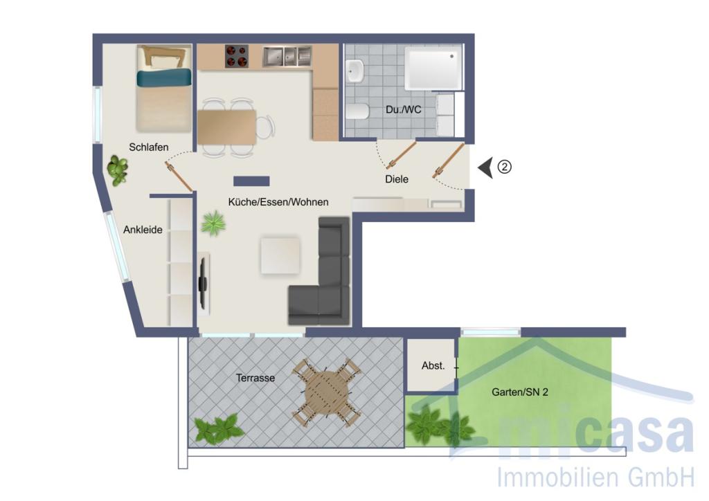 Wohnung-Nr. 2