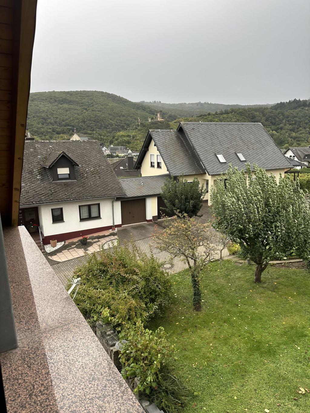 Aussicht vom Balkon
