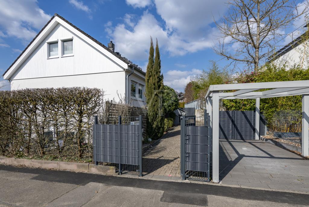 Ansicht von der Straße