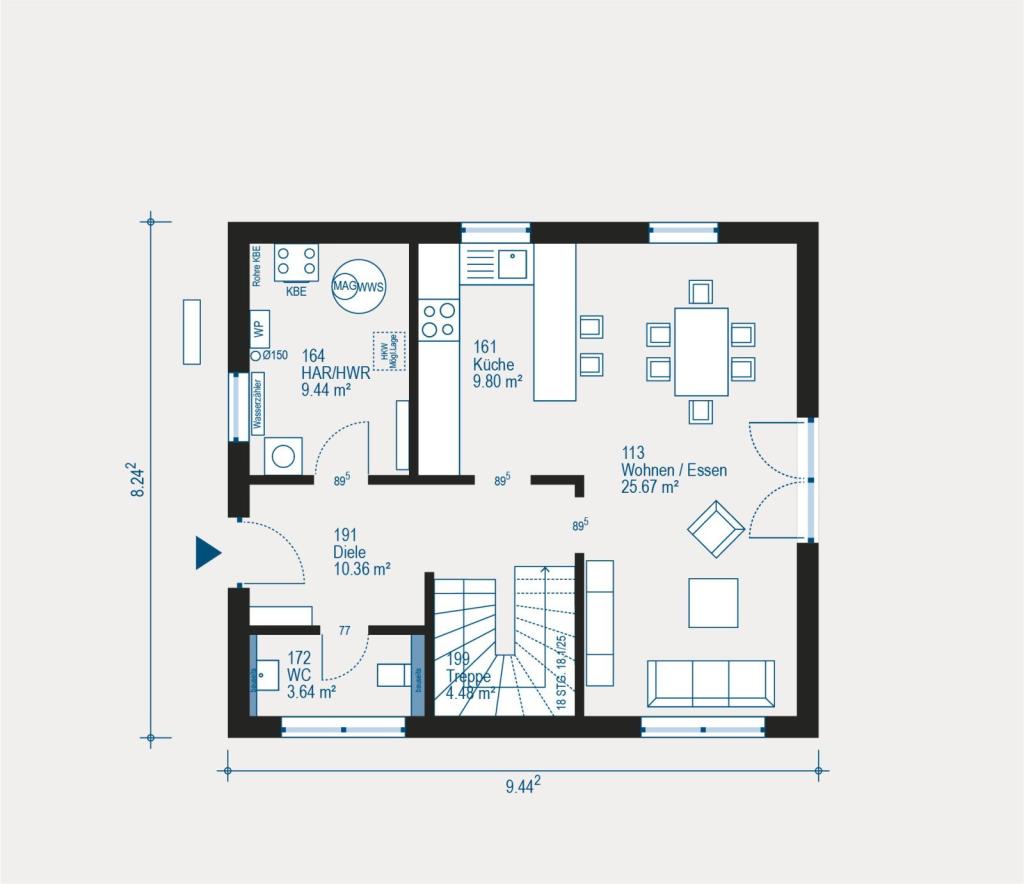Grundriss EG