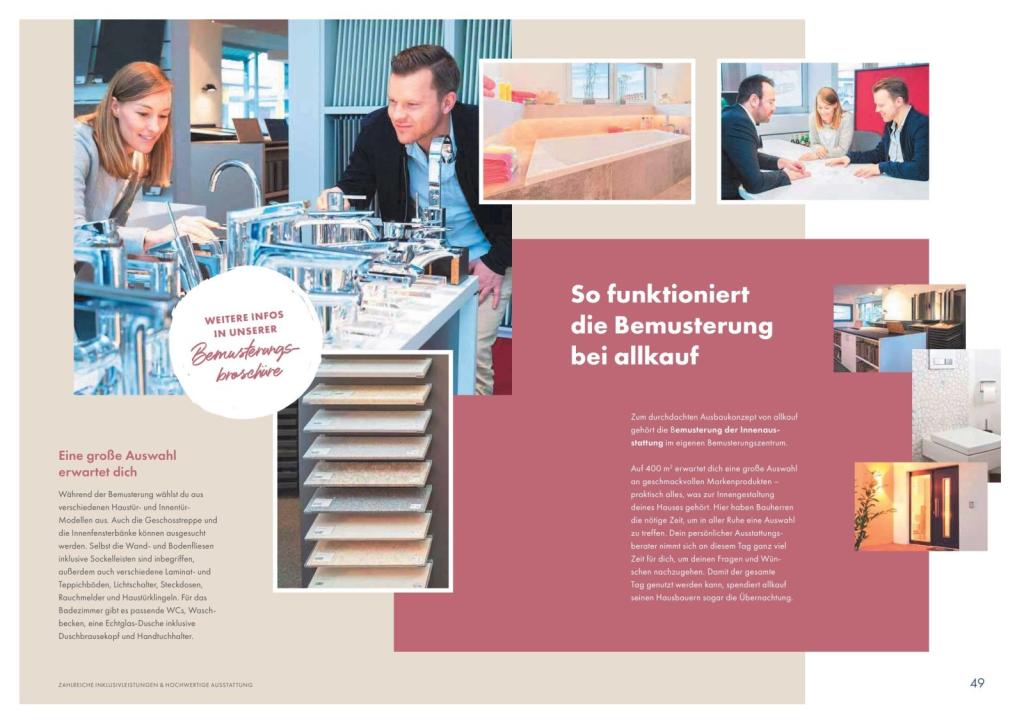 Bemusterung bei allkauf