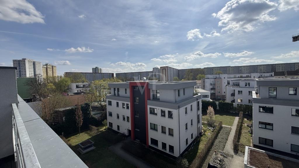 freier Blick von der Dachterrasse
