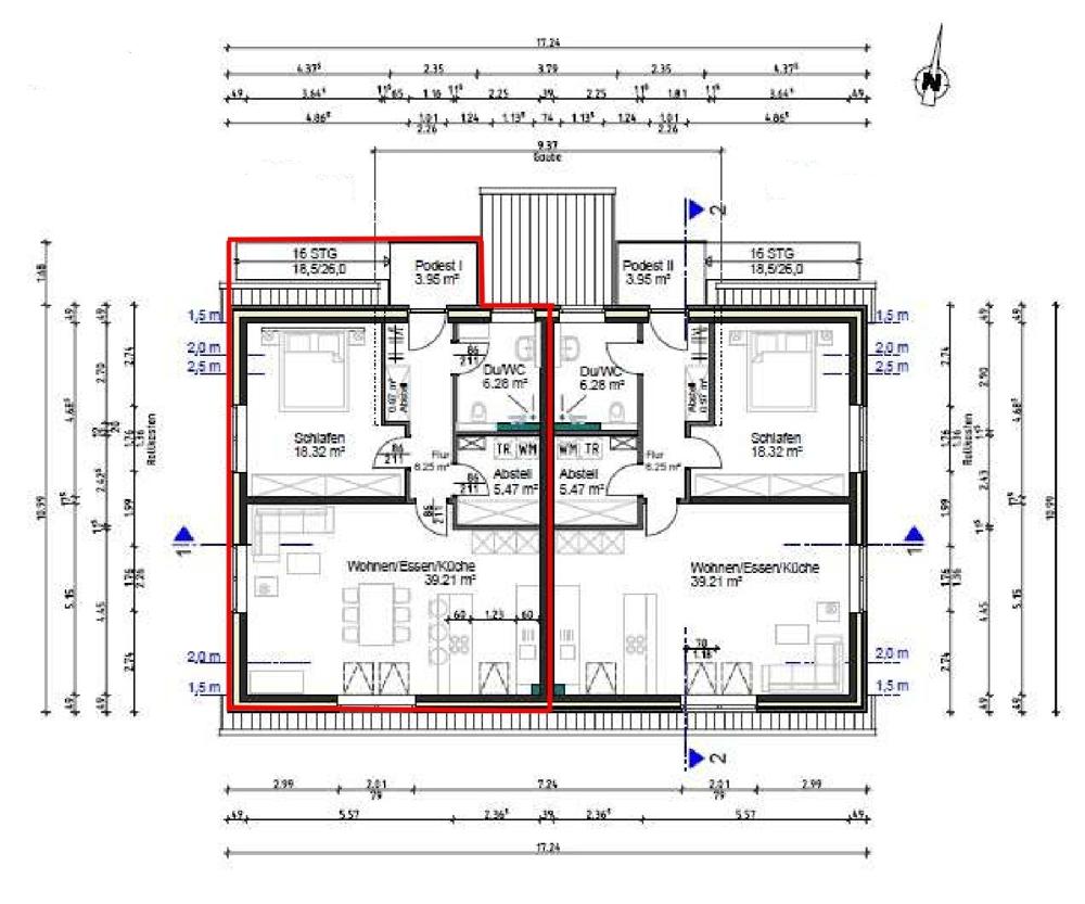 Stilvolle Neubau-Obergeschosswohnung in Weddingstedt zu vermieten - Photo 5