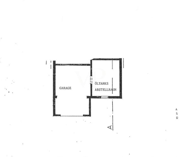 Garage/Abstellraum Grundriss