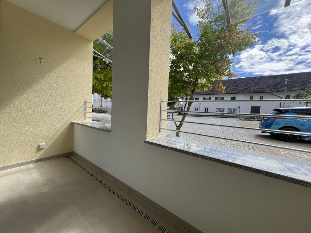 überdachte Loggia