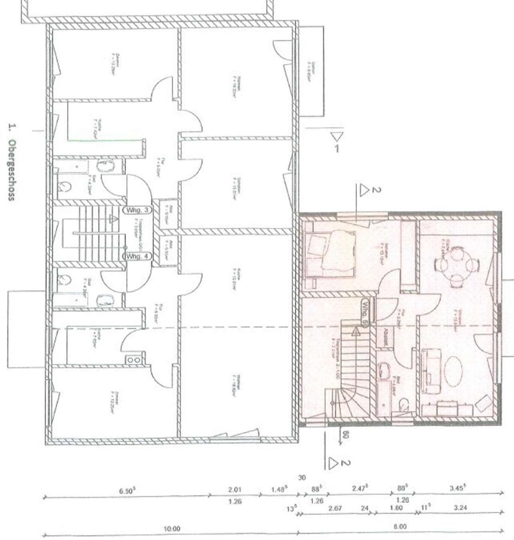 Grundriss 1. Obergeschoss