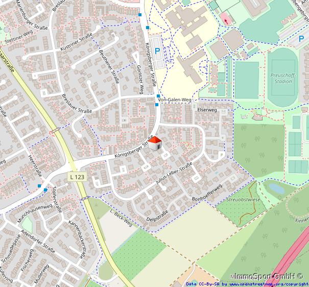 Standort der Immobilienkauf 