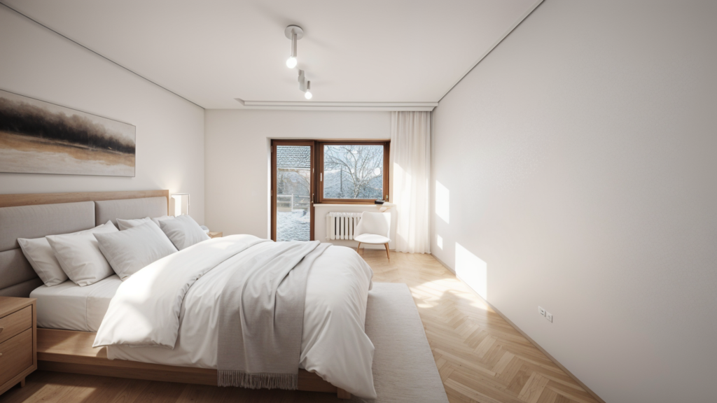 EG Schlafzimmer - Modernisierungsbeispiel