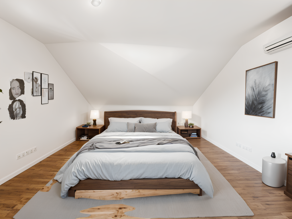 Schlafzimmer - Einrichtungsbeispiel