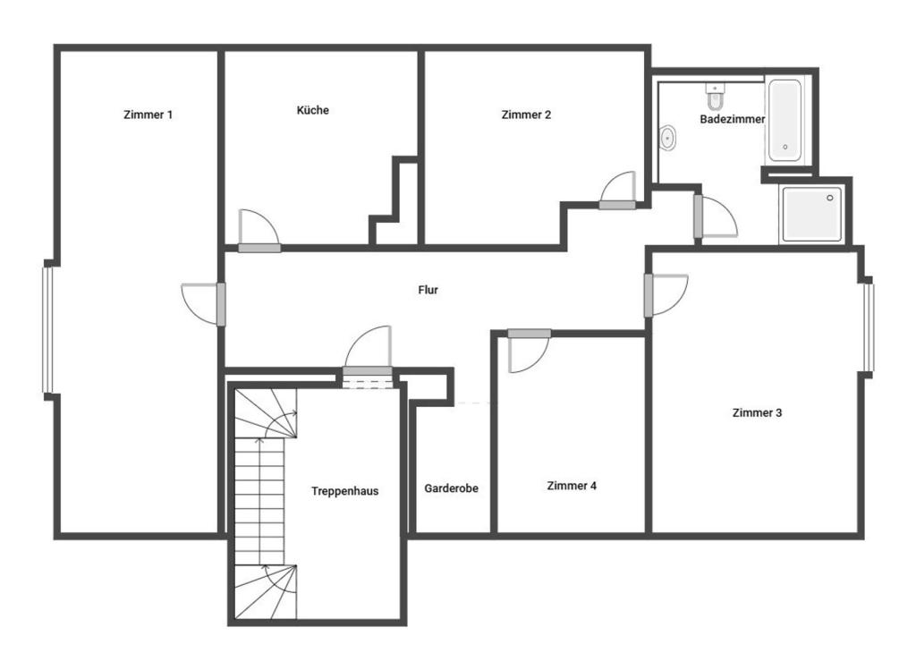 Grundriss 2. Etage