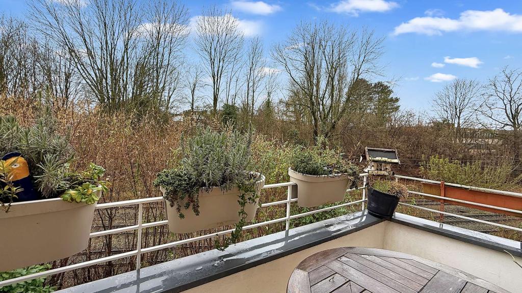 Blick von Balkon