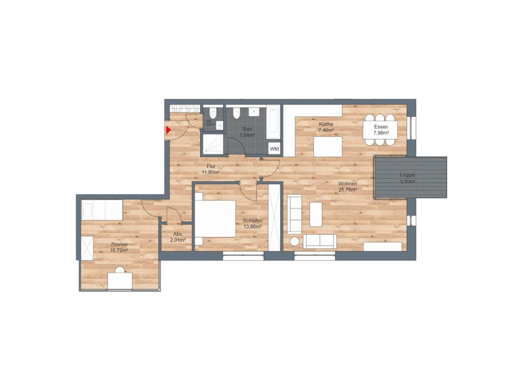 Haus 4 - WE06 (1. OG)