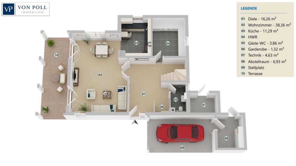 Grundriss Erdgeschoss