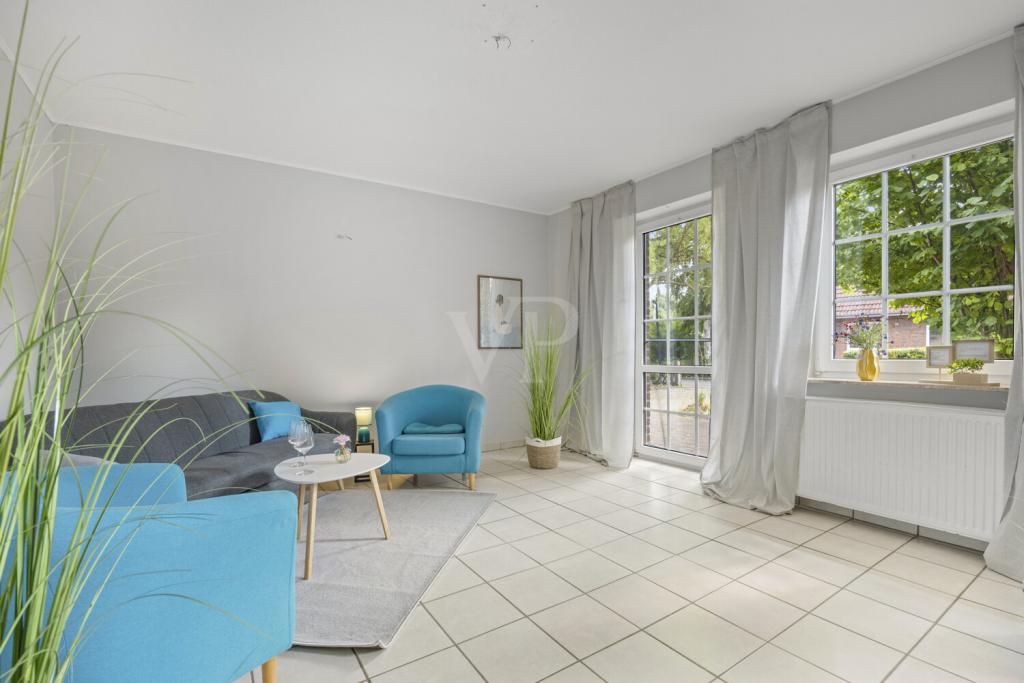 Blick in das schöne Wohnzimmer