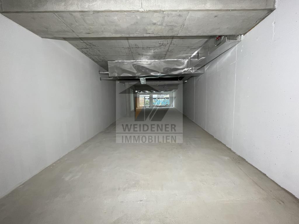Blick aus Laden 