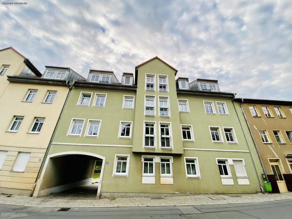 2 Raum DG-Wohnung mit Balkon und Blick ins Grüne. Bad mit Wanne! In Weida! - Photo 4