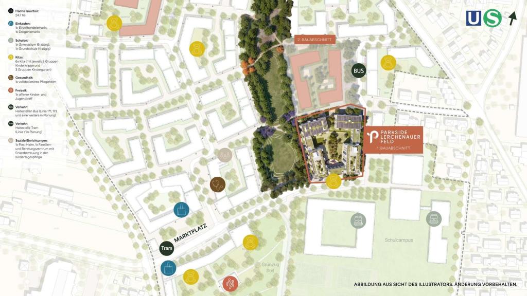 PARKSIDE Lageplan