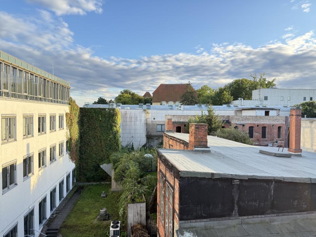 Aussicht Richtung Bahnhof Mitte