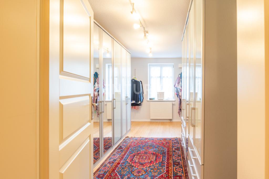 Ankleidezimmer im Dachgeschoss