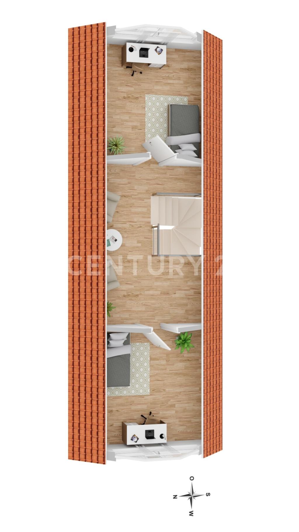 Grundriss Spitzboden