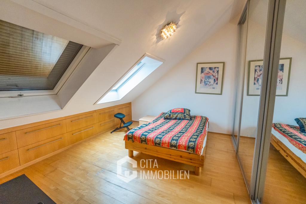 Frankfurt-Niederursel: Möblierte 2 Zimmer Maisonette mit Balkon - Foto 3