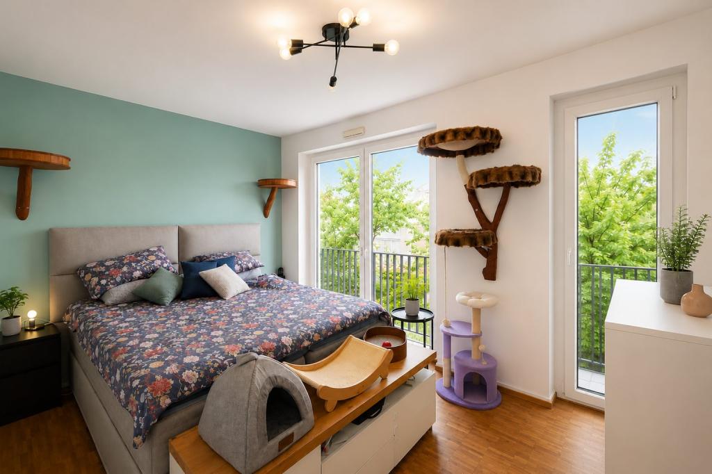 Hochwertige 3-Zimmer-Wohnung mit Luxus-Küche und Balkon im Gallusviertel - Photo 2