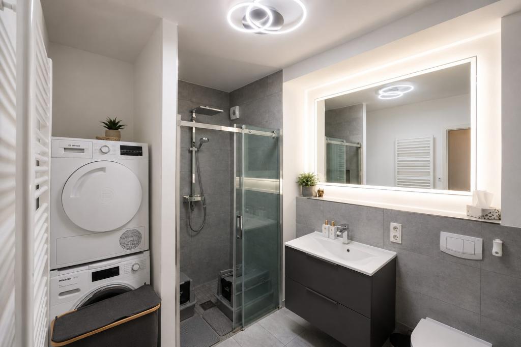 Hochwertige 3-Zimmer-Wohnung mit Luxus-Küche und Balkon im Gallusviertel - Photo 3