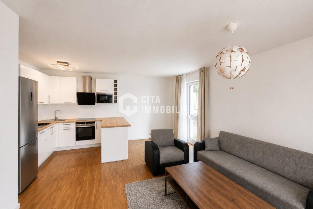 Moderne 4-Zimmer-Wohnung mit Terrasse und Tiefgaragenstellplatz in Frankfurt-Gallus - Photo 2