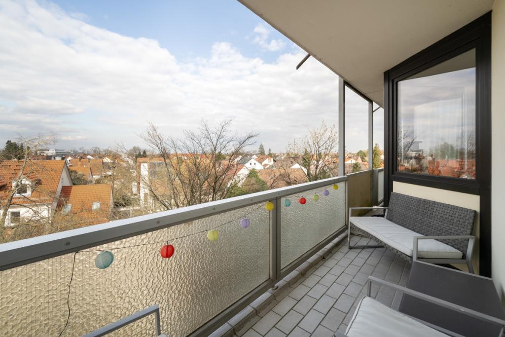 Großer Balkon