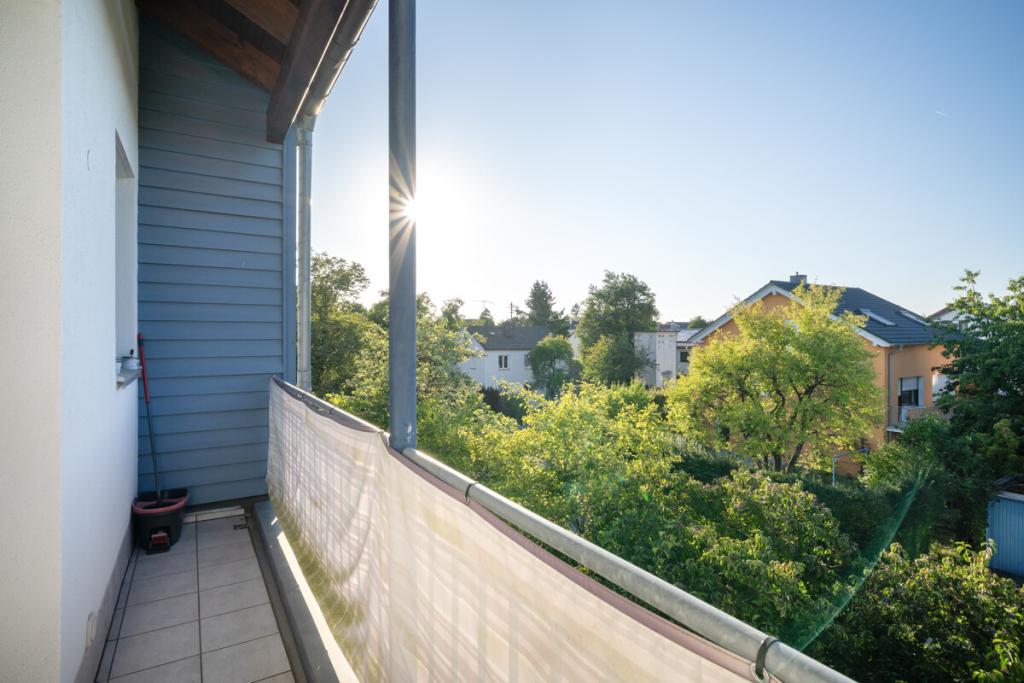 Ausblick zweiter Balkon