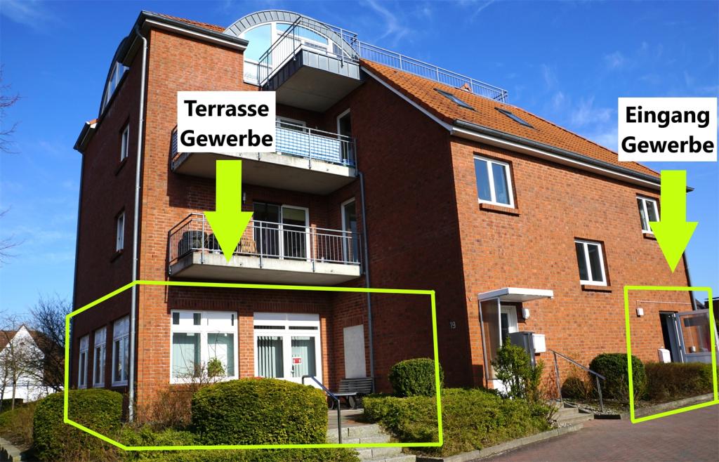 Ansicht WEST Gewerbe beschrift