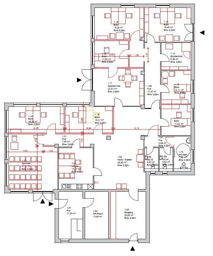 Grundriss EG Gewerbe