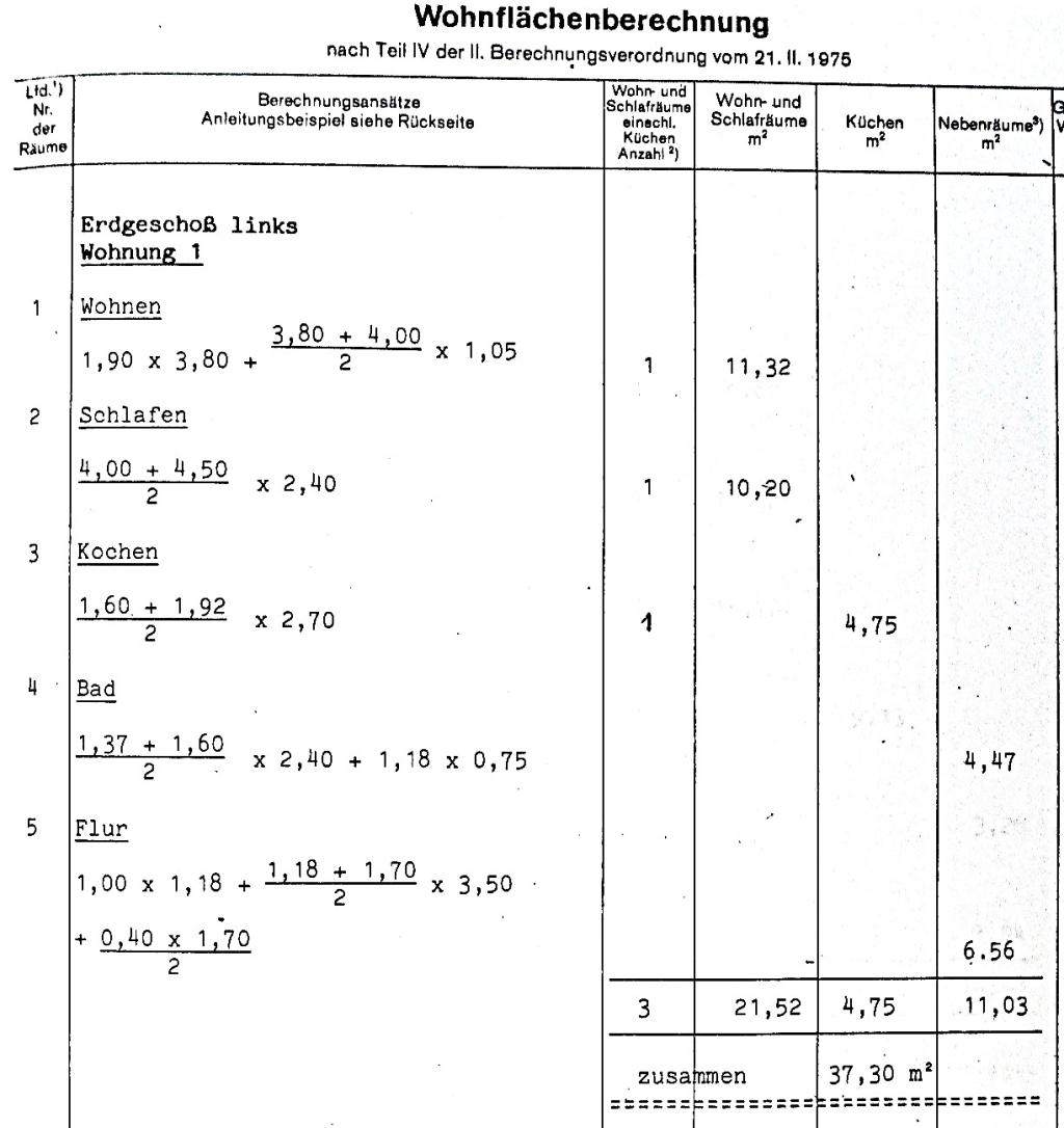 Wfl-Berechnung