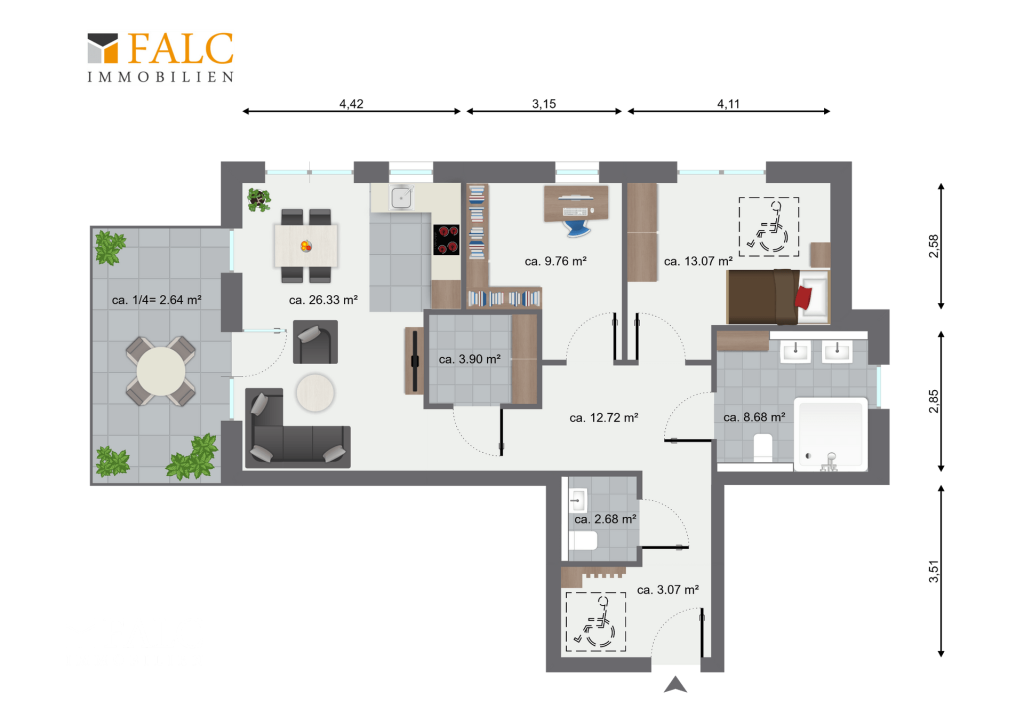 WE 1 Grundriss